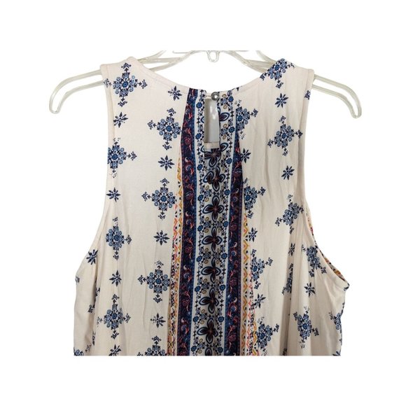 TAYLOR & SAGE sleeveless Bohemian lace comfortable summer dress size L - Picture 4 of 10